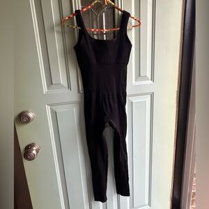 Black Sleeveless Jumpsuit
